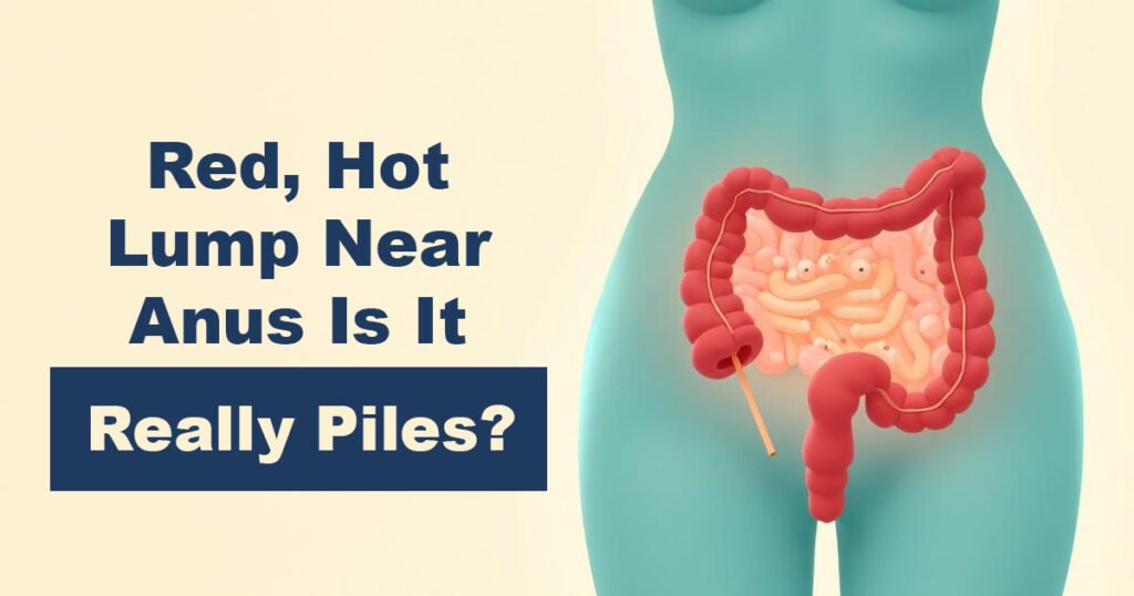 Red, Hot Lump Near Anus – Is It Really Piles?