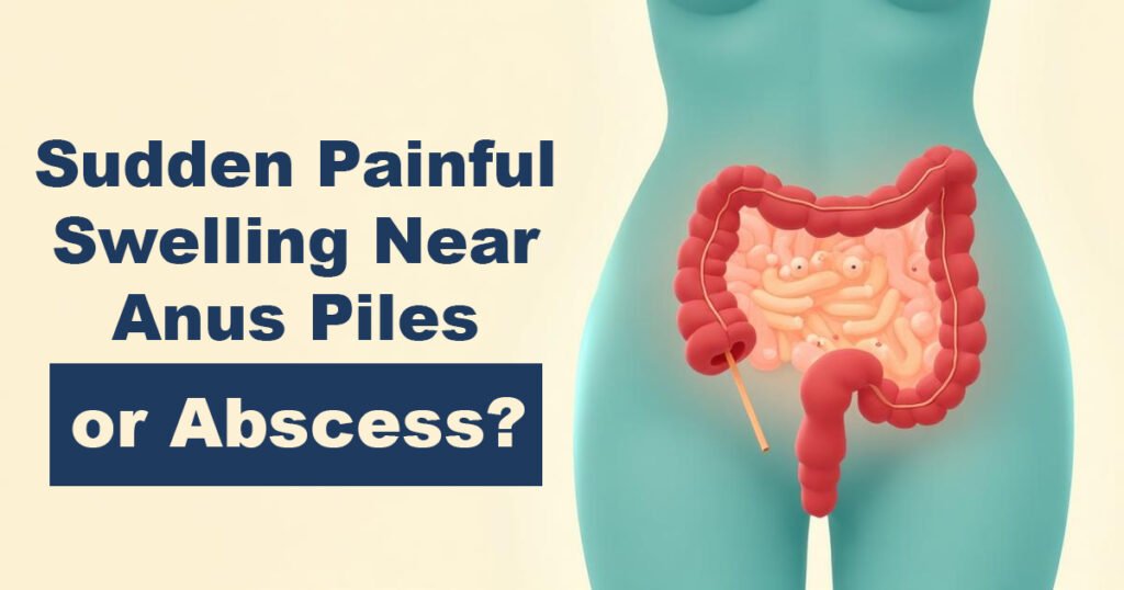 Sudden Painful Swelling Near Anus – Piles or Abscess?