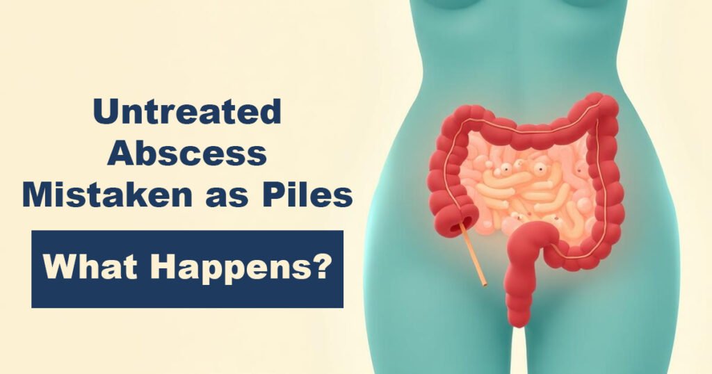 Untreated Abscess Mistaken as Piles – What Happens?