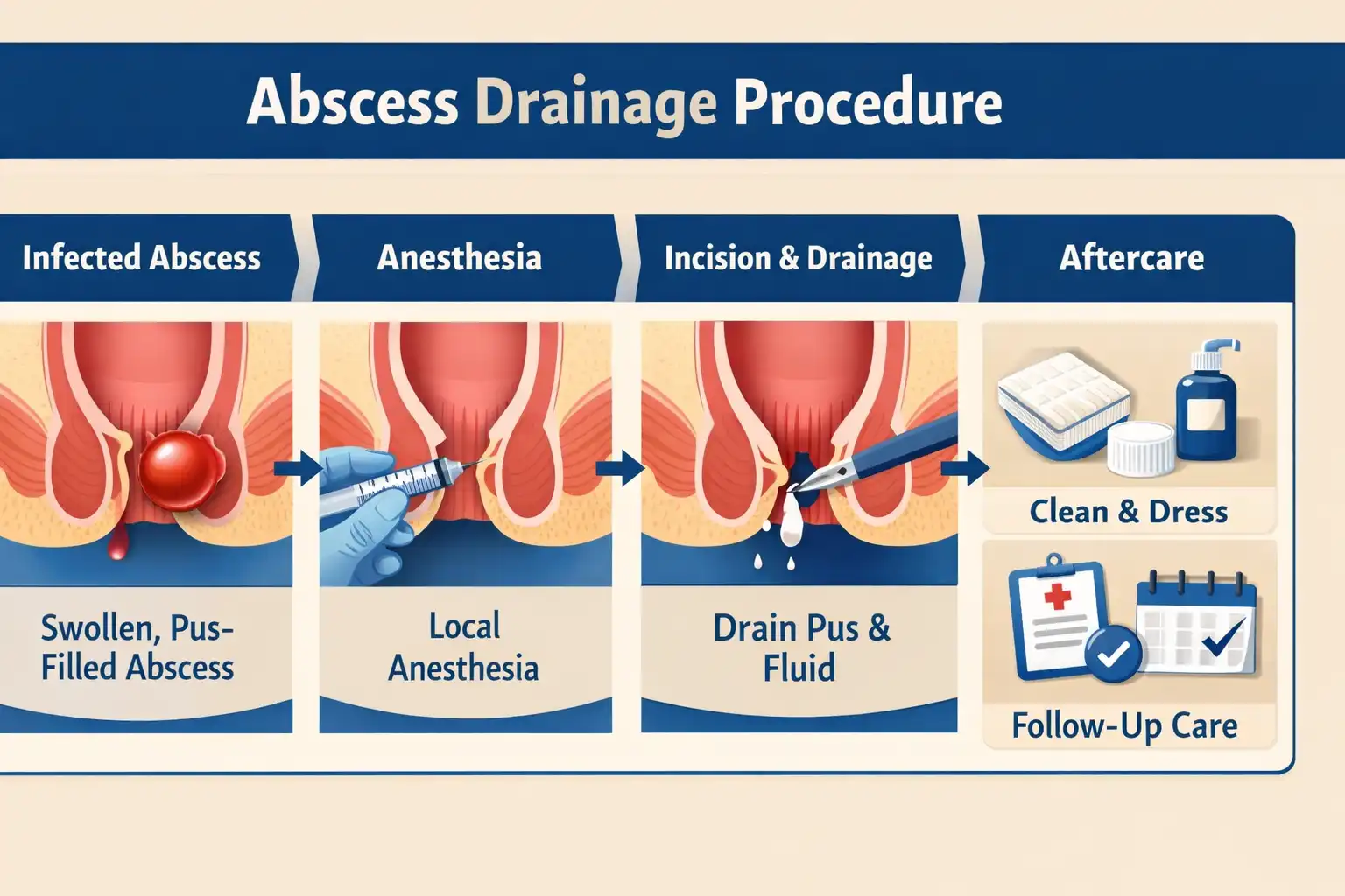 Perianal abscess drainage treatment Karachi Piles Clinic