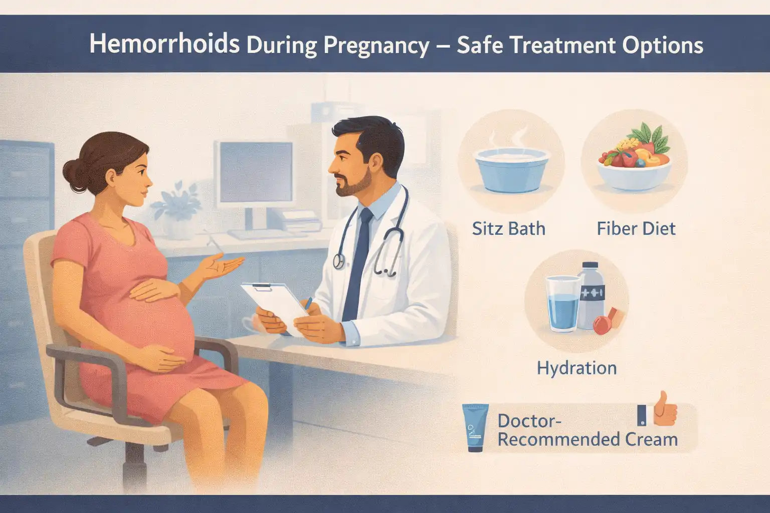 pregnancy piles treatment safe
