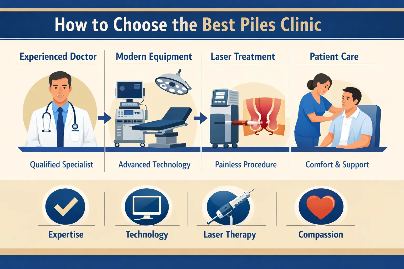 Insurance-covered laser piles surgery at Hill Park General Hospital, Karachi Piles Clinic