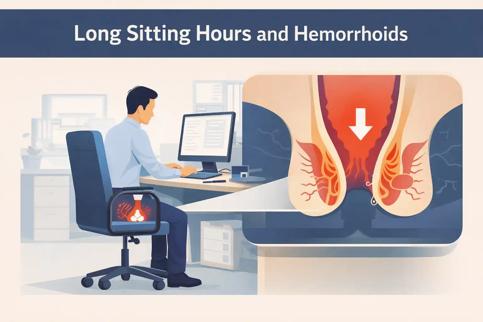 piles treatment for office workers