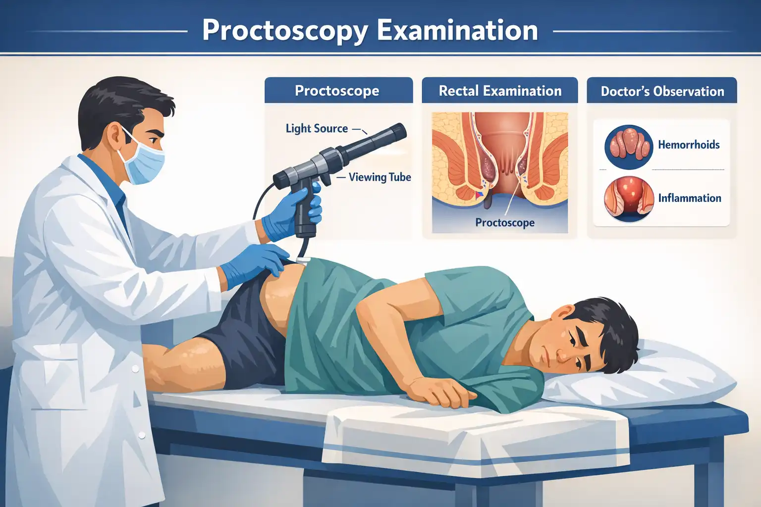 proctoscopy-examination - Karachi Piles Clinic piles clinical examination guide